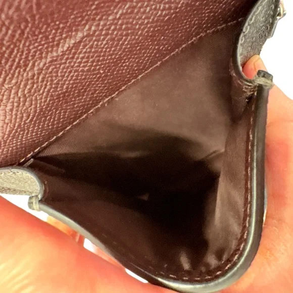 Coach black leather north south crossbody bag CM235 - Picture 6 of 13